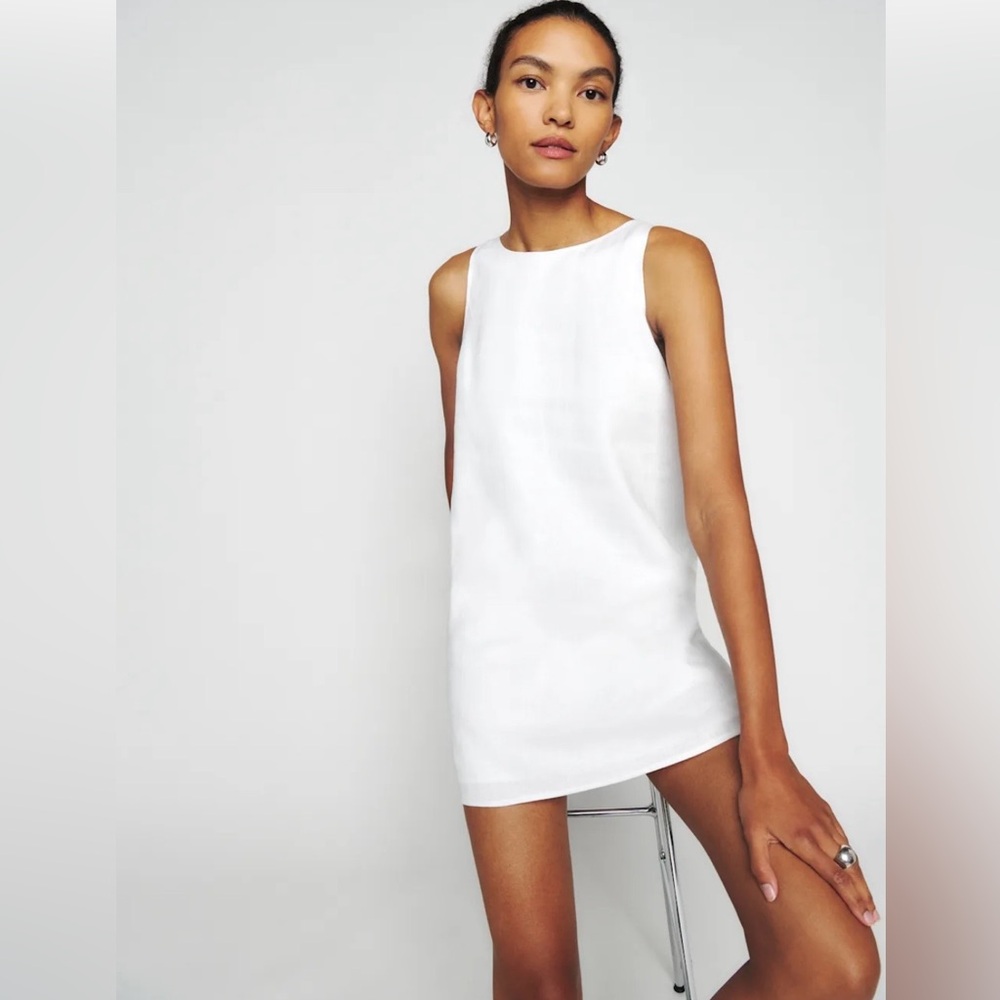 REFORMATION Jessi Linen Dress - Picture 2 of 14